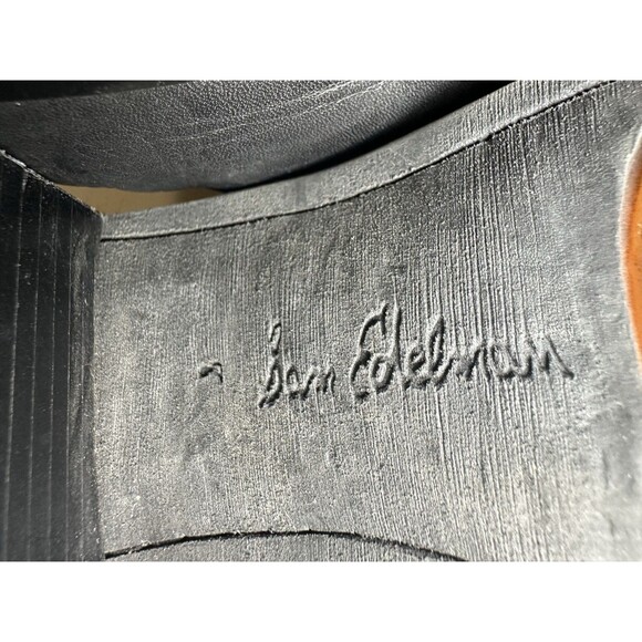 Sam Edelman Dalma Black Leather Studded Harness Chelsea Ankle Boots Women 8 - Picture 12 of 13